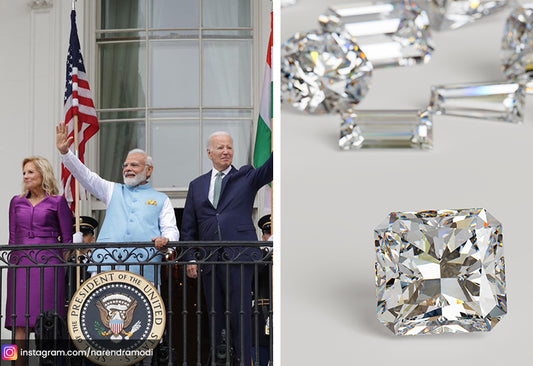First Lady Dr. Biden Receives Lab-Grown Diamond Gift From Indian PM